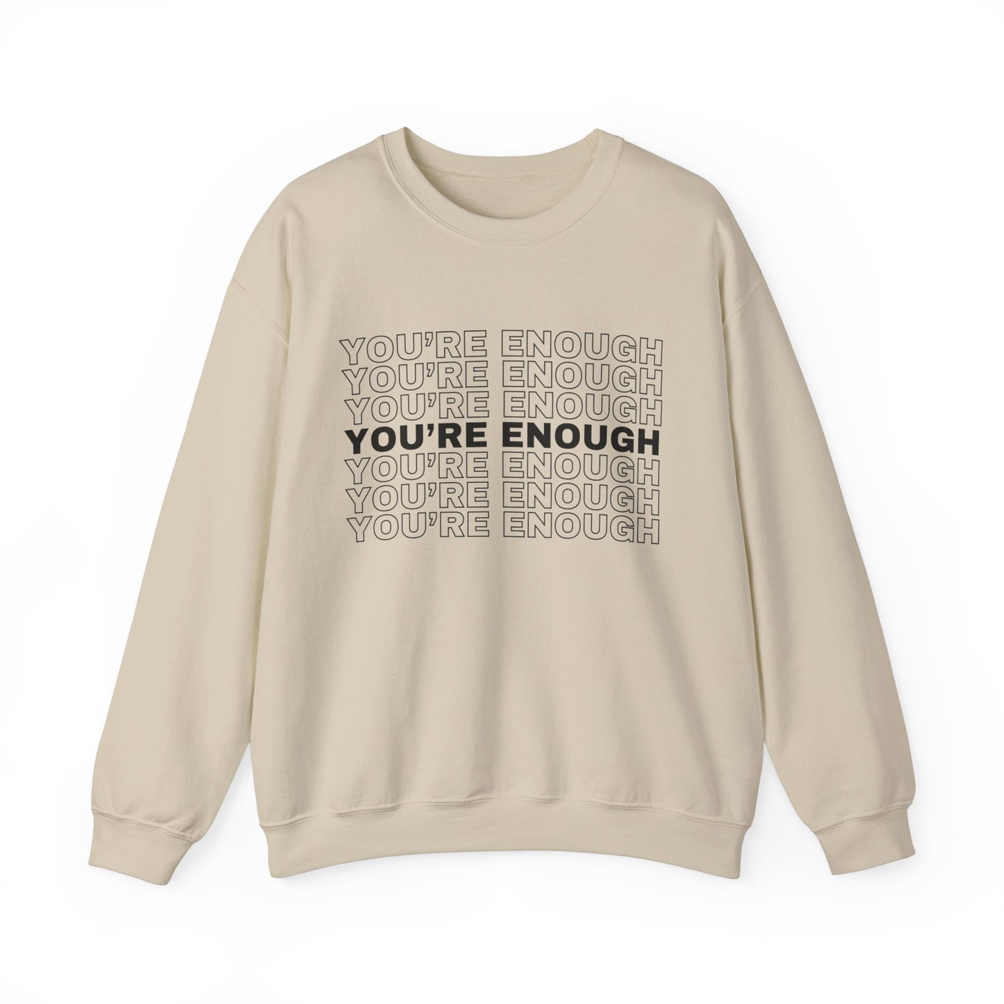 You're Enough Unisex Heavy Blend Crewneck Sweatshirt