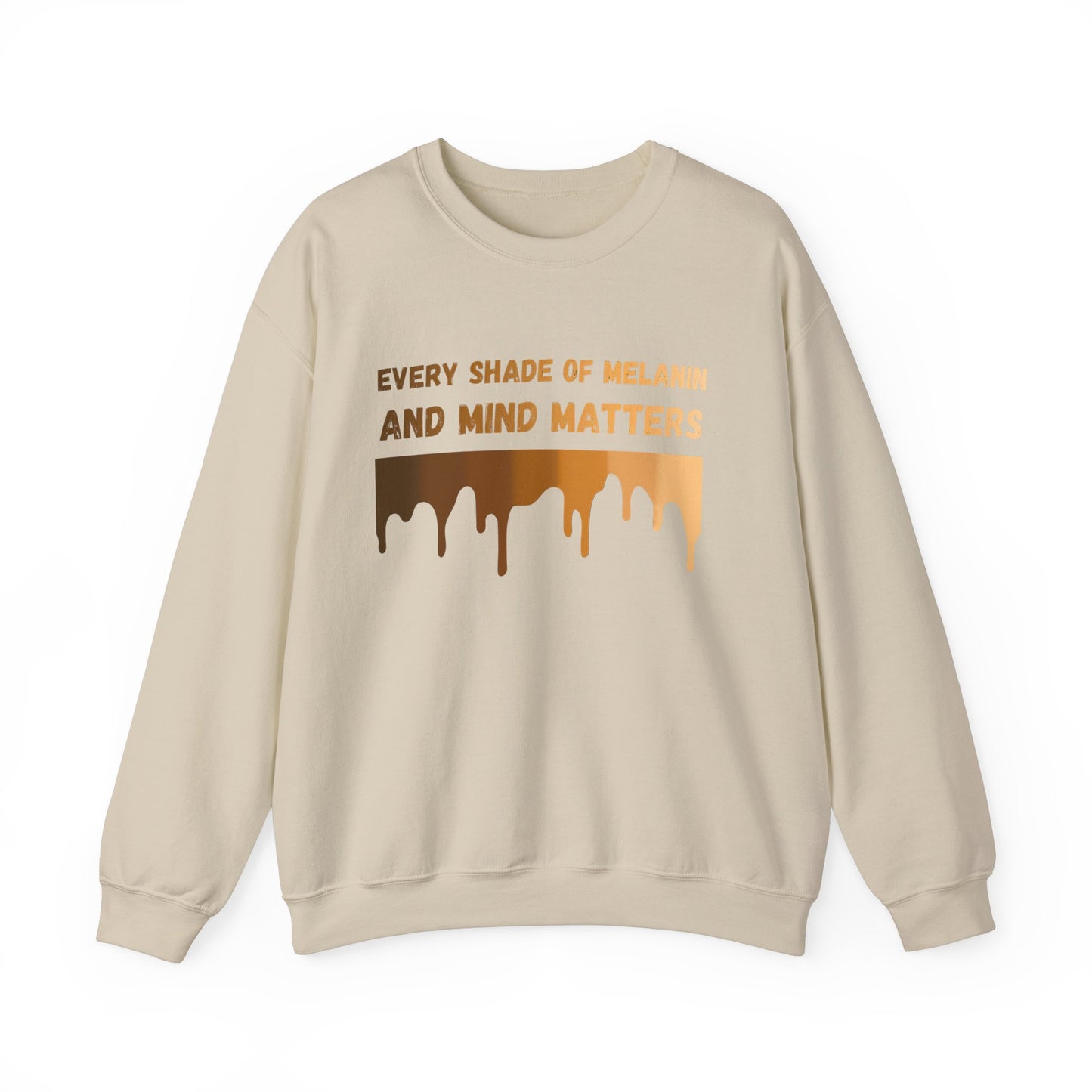 Every Shade Of Melanin Unisex Crewneck Sweatshirt